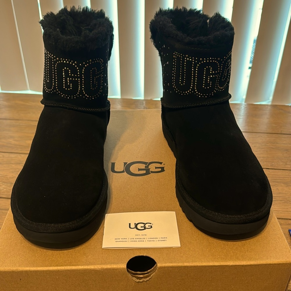 Ugg Sequin Embellished Boots